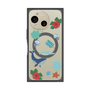プレミアムスクエアケース with SnapMag［ DRAWING PAPER Blue ］