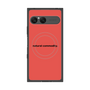 プレミアムスクエアケース with SnapMag［ NATURAL COMMODITY Red ］