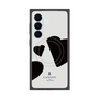 プレミアムスクエアケース with SnapMag［ LANVIN en Bleu Hearts Black - ランバン ハート ブラック ］