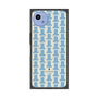 プレミアムスクエアケース with SnapMag［ LANVIN en Bleu Monogram Blue - ランバン ブルーモノグラム ］