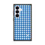 プレミアムスクエアケース with SnapMag［ Checkered Blue - ギンガムチェック ブルー ］