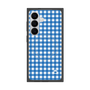 プレミアムスクエアケース with SnapMag［ Checkered Blue - ギンガムチェック ブルー ］
