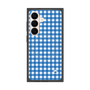 プレミアムスクエアケース with SnapMag［ Checkered Blue - ギンガムチェック ブルー ］