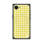 プレミアムスクエアケース with SnapMag［ Checkered Yellow - ギンガムチェック イエロー ］