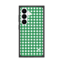プレミアムスクエアケース with SnapMag［ Checkered Green - ギンガムチェック グリーン ］