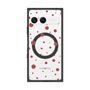 プレミアムスクエアケース with SnapMag［ Dippin dots Red - ディッピンドッツ レッド ］