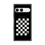 プレミアムスクエアケース with SnapMag［ Racing checkered flag - レーシングチェッカーフラッグ ］