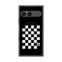 プレミアムスクエアケース with SnapMag［ Racing checkered flag - レーシングチェッカーフラッグ ］