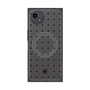 プレミアムスクエアケース with SnapMag［ CASEPLAY Crown dots Black - ケースプレイ・クラウン・ドッツ ブラック ］