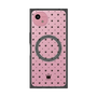 プレミアムスクエアケース with SnapMag［ CASEPLAY Crown dots Black - ケースプレイ・クラウン・ドッツ ブラック ］
