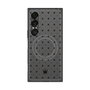 プレミアムスクエアケース with SnapMag［ CASEPLAY Crown dots Black - ケースプレイ・クラウン・ドッツ ブラック ］