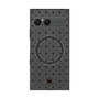 プレミアムスクエアケース with SnapMag［ CASEPLAY Crown dots Black - ケースプレイ・クラウン・ドッツ ブラック ］