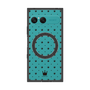 プレミアムスクエアケース with SnapMag［ CASEPLAY Crown dots Black - ケースプレイ・クラウン・ドッツ ブラック ］