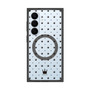 プレミアムスクエアケース with SnapMag［ CASEPLAY Crown dots Black - ケースプレイ・クラウン・ドッツ ブラック ］