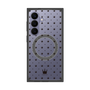 プレミアムスクエアケース with SnapMag［ CASEPLAY Crown dots Black - ケースプレイ・クラウン・ドッツ ブラック ］