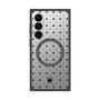 プレミアムスクエアケース with SnapMag［ CASEPLAY Crown dots Black - ケースプレイ・クラウン・ドッツ ブラック ］
