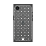 プレミアムスクエアケース with SnapMag［ CASEPLAY Crown dots White - ケースプレイ・クラウン・ドッツ ホワイト ］