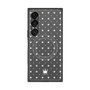 プレミアムスクエアケース with SnapMag［ CASEPLAY Crown dots White - ケースプレイ・クラウン・ドッツ ホワイト ］