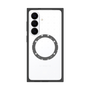 プレミアムスクエアケース with SnapMag［ CASEPLAY Crown dots White - ケースプレイ・クラウン・ドッツ ホワイト ］