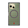 プレミアムスクエアケース with SnapMag［ CASEPLAY Crown dots Red - ケースプレイ・クラウン・ドッツ レッド ］