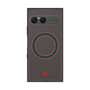 プレミアムスクエアケース with SnapMag［ CASEPLAY Crown dots Red - ケースプレイ・クラウン・ドッツ レッド ］