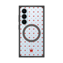 プレミアムスクエアケース with SnapMag［ CASEPLAY Crown dots Red - ケースプレイ・クラウン・ドッツ レッド ］