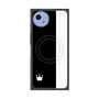 プレミアムスクエアケース with SnapMag［ CASEPLAY Bi-Colors Black & White - ケースプレイ・バイカラー ブラック＆ホワイト ］