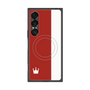 プレミアムスクエアケース with SnapMag［ CASEPLAY Bi-Colors Red & White - ケースプレイ・バイカラー レッド＆ホワイト ］