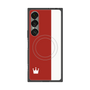 プレミアムスクエアケース with SnapMag［ CASEPLAY Bi-Colors Red & White - ケースプレイ・バイカラー レッド＆ホワイト ］
