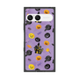 プレミアムスクエアケース with SnapMag［ Halloween Party - Purple ］