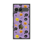 プレミアムスクエアケース with SnapMag［ Halloween Party - Purple ］