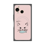 プレミアムスクエアケース with SnapMag［ 食いしん坊なねこ - Pink ］