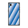 プレミアムスクエアケース with SnapMag［ Middle Stripe - Blue ］