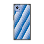 プレミアムスクエアケース with SnapMag［ Middle Stripe - Blue ］