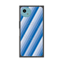 プレミアムスクエアケース with SnapMag［ Middle Stripe - Blue ］