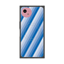 プレミアムスクエアケース with SnapMag［ Middle Stripe - Blue ］