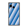プレミアムスクエアケース with SnapMag［ Middle Stripe - Blue ］