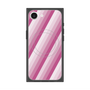 プレミアムスクエアケース with SnapMag［ Middle Stripe - Pink ］
