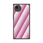 プレミアムスクエアケース with SnapMag［ Middle Stripe - Pink ］