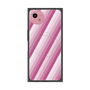 プレミアムスクエアケース with SnapMag［ Middle Stripe - Pink ］