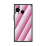 プレミアムスクエアケース with SnapMag［ Middle Stripe - Pink ］