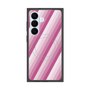 プレミアムスクエアケース with SnapMag［ Middle Stripe - Pink ］