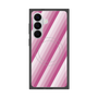 プレミアムスクエアケース with SnapMag［ Middle Stripe - Pink ］