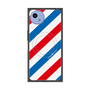 プレミアムスクエアケース with SnapMag［ Big Stripe - Red × Blue ］