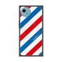 プレミアムスクエアケース with SnapMag［ Big Stripe - Red × Blue ］