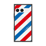 プレミアムスクエアケース with SnapMag［ Big Stripe - Red × Blue ］