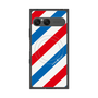 プレミアムスクエアケース with SnapMag［ Big Stripe - Red × Blue ］