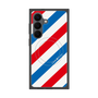 プレミアムスクエアケース with SnapMag［ Big Stripe - Red × Blue ］