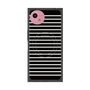プレミアムスクエアケース with SnapMag［ Middle Border - Black ］