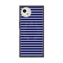 プレミアムスクエアケース with SnapMag［ Middle Border - Blue ］